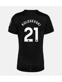 Tottenham Hotspur Dejan Kulusevski #21 Replika Borta Kläder Dam 2025-26 Kortärmad